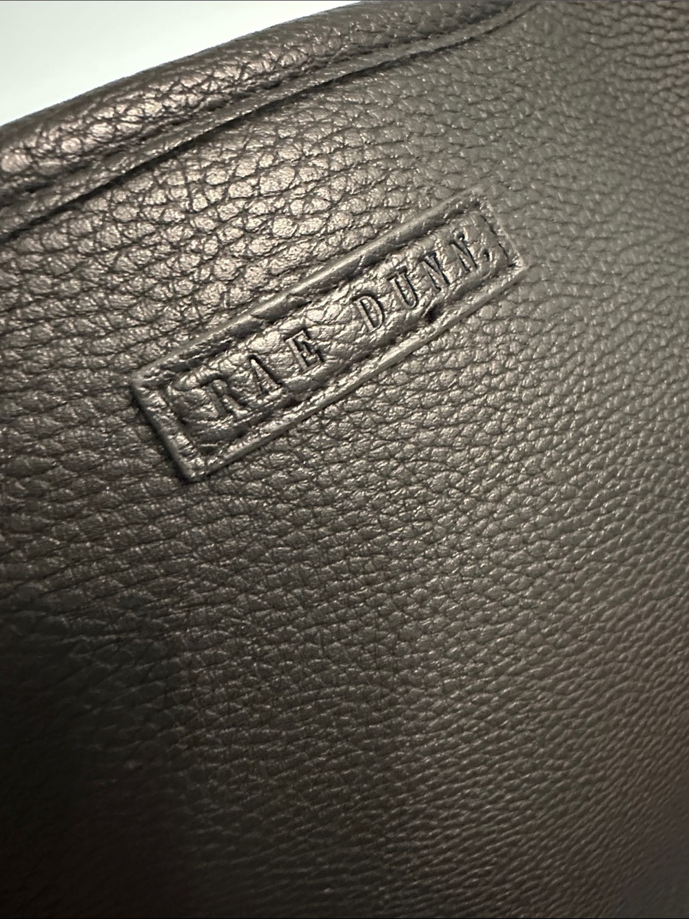 Black Pebbled Leather Crossbody Bag with Patterned Strap - Picture 2 of 8